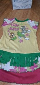 Tom and Jerry upcycle dress